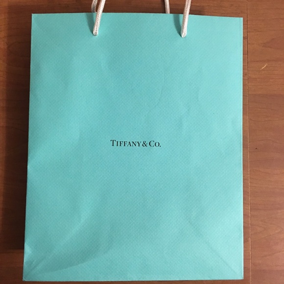 Tiffany & Co. Authentic Medium Paper Shopping Bag - Picture 2 of 7